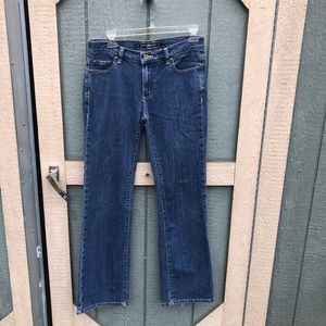 Dkny jeans dark wash size 6 straight leg